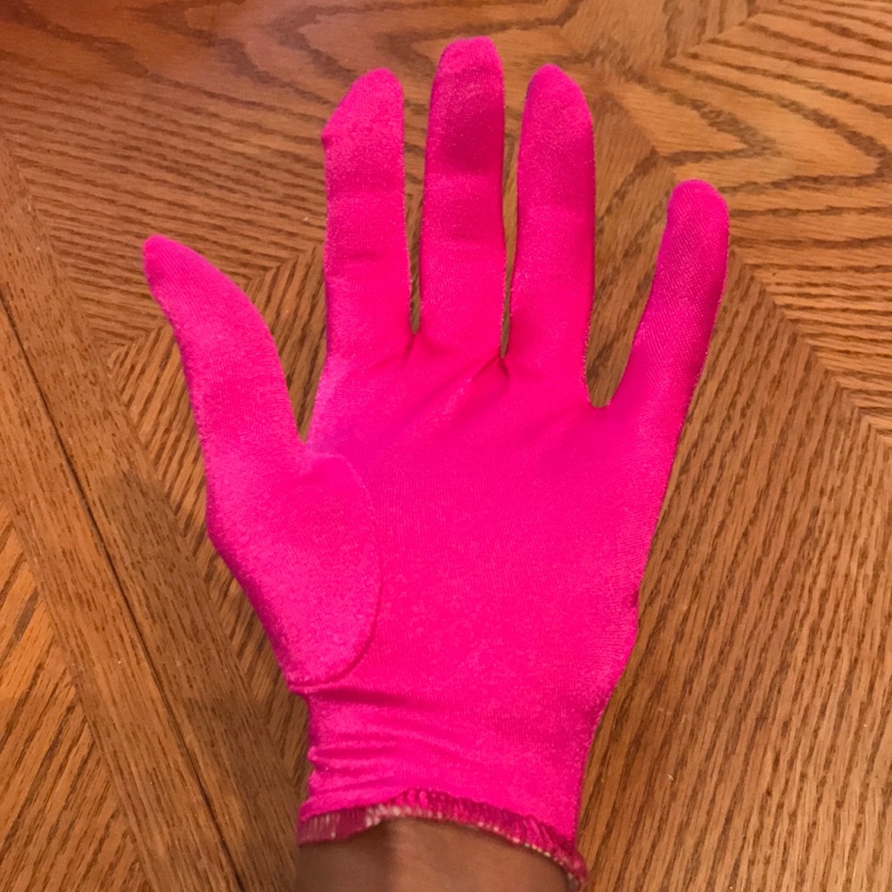 8 sets black light glow gloves